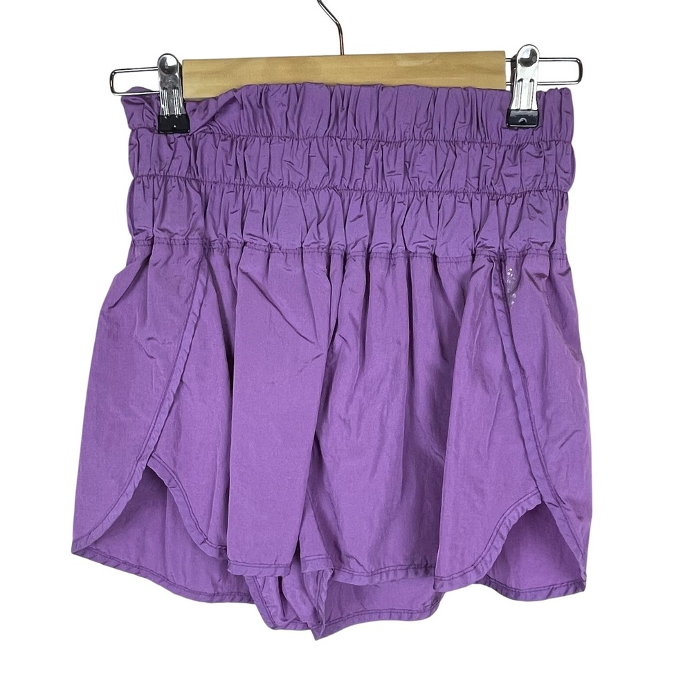 Free People FP Movement The Way Home Athletic Shorts - Purple - Size M